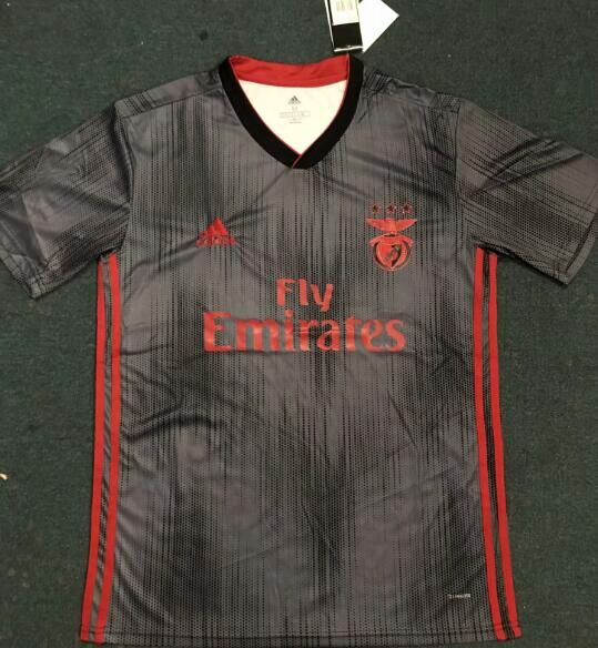Maillot de football Sport Lisboa e Benfica 2017-2018 Gris