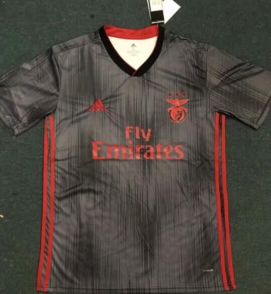 2017-2018 Sport Lisboa e Benfica football jersey Grey