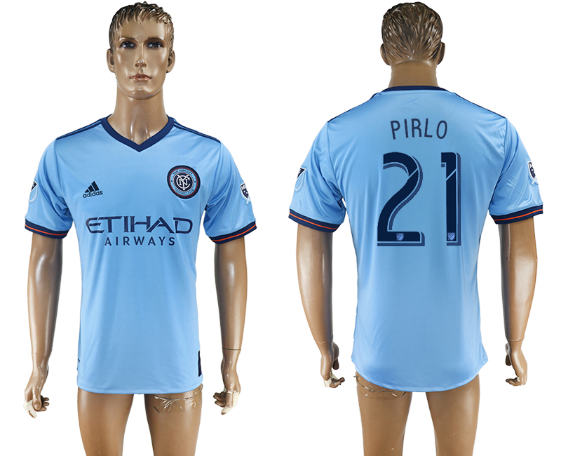 Maillot de football PIRLO #21 du New York City Football Club 2017-2018