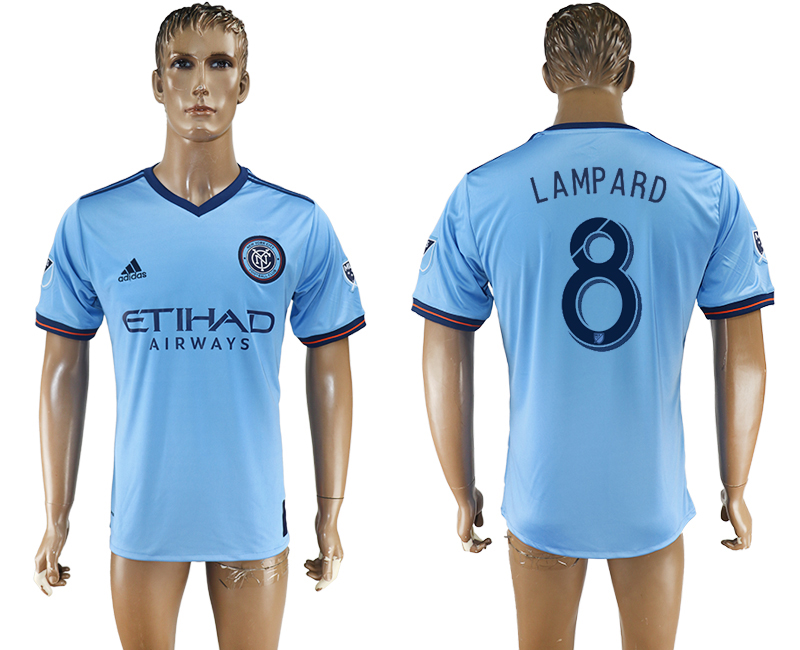 Maillot de football LAMP ARD #8 du New York City Football Club 2017-2018