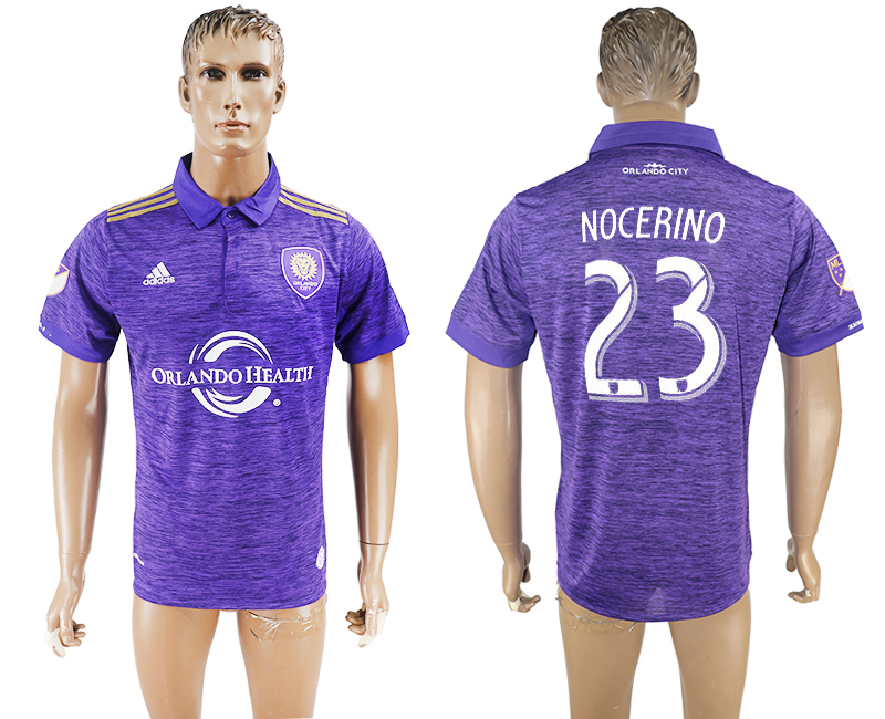 2018 Orlando City Club NOCERINO #23  FOOTBALL JERSEYS