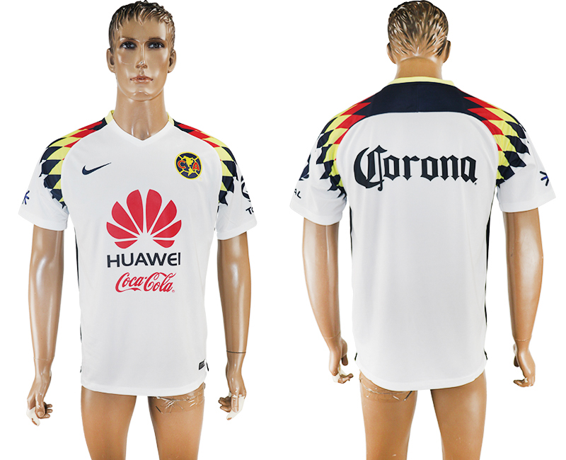 2017-2018  Club de Futbol America   football jersey white