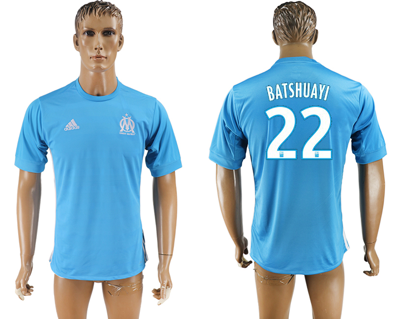 2017-2018 Olympique de Marseille FOOTBALL maillotS  BATSHUAYI #22