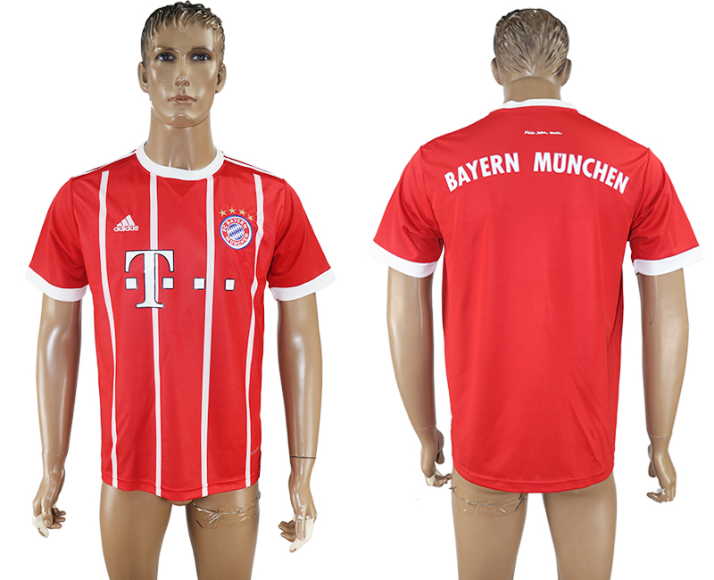 2018 BAYERN MUNCHEN FOOTBALL JERSEY RED