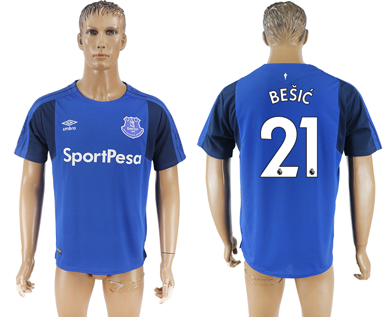 Maillot de football Everton BESIC #21 2017-2018