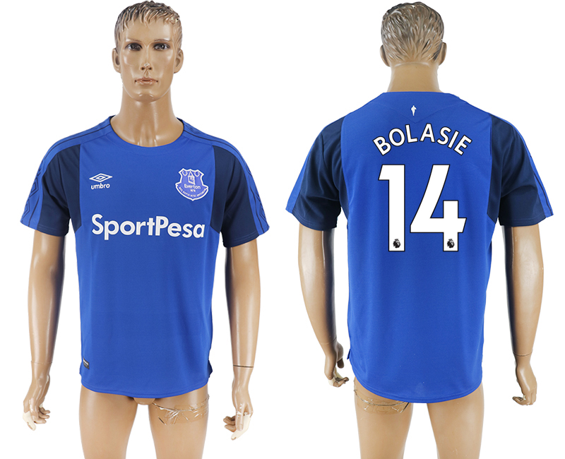 2017-2018 Everton BOLASIE #14 FOOTBALL JERSEY