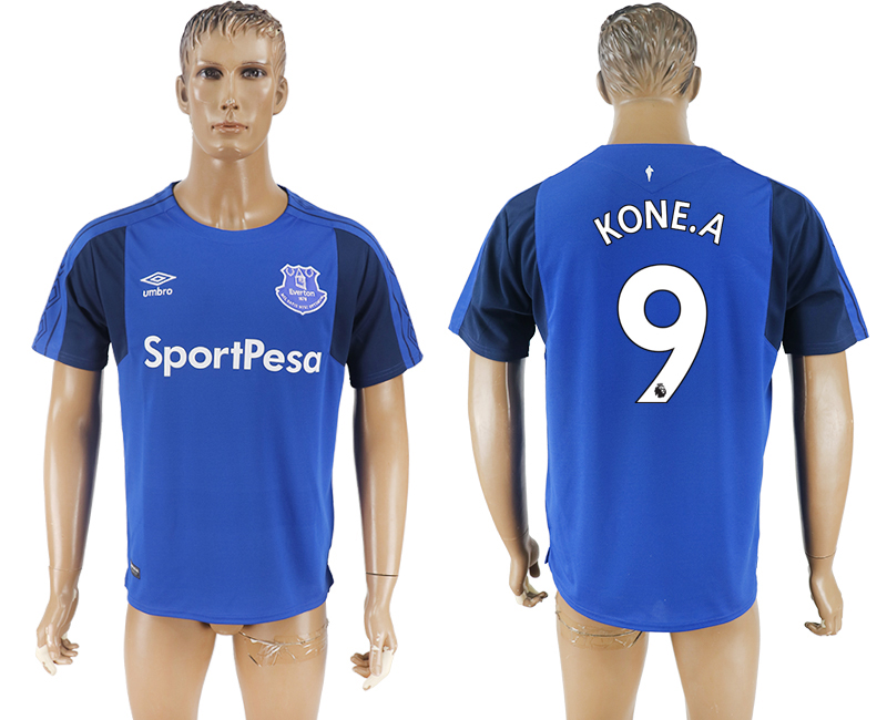 Maillot de football Everton KONE.A #9 2017-2018