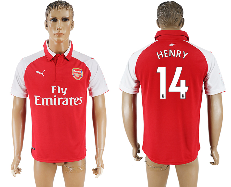 Maillot de foot Arsenal HENRY #14 2017-2018