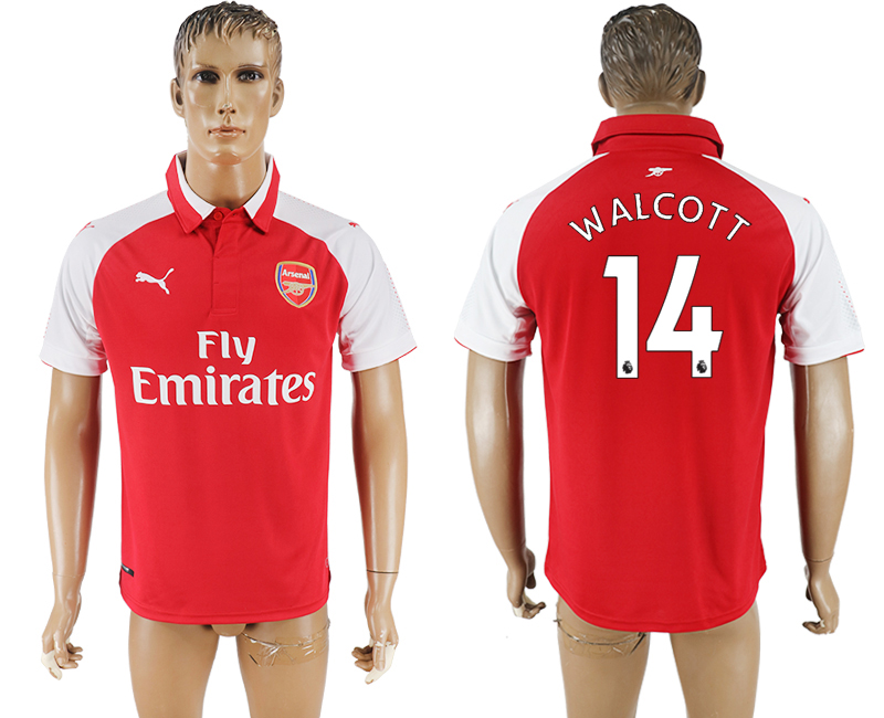 2017-2018 football jersey  Arsenal WALCOTT #14
