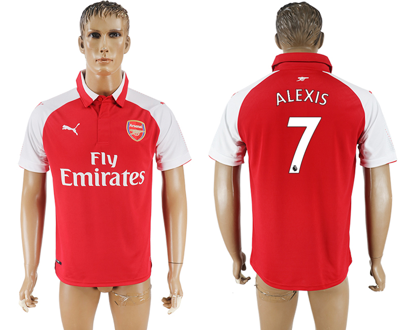 Maillot de foot Arsenal ALEXIS #7 2017-2018