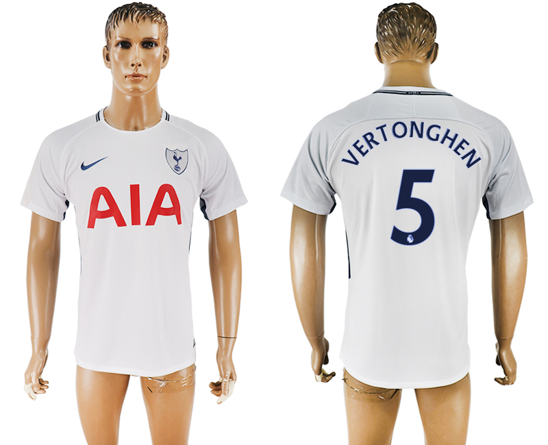 2017-2018 Tottenham Hotspur Football Club VERTONGHEN #5 football