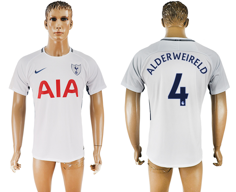 2017-2018 Tottenham Hotspur Football Club ALDERWEIRELD #4 footba