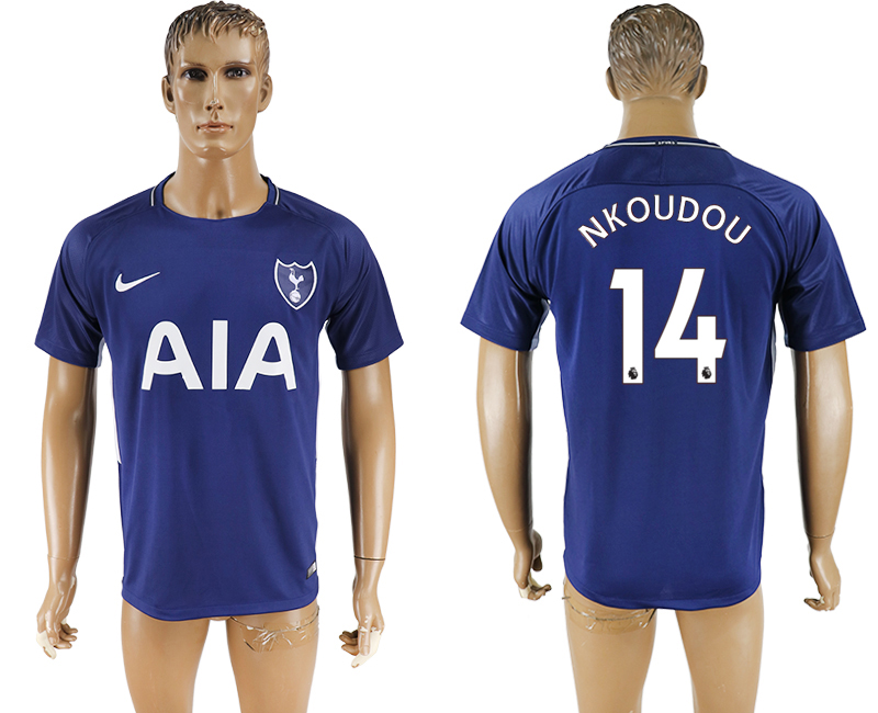 2017-2018 Tottenham Hotspur Football Club NKOUDOU #14 maillot de football