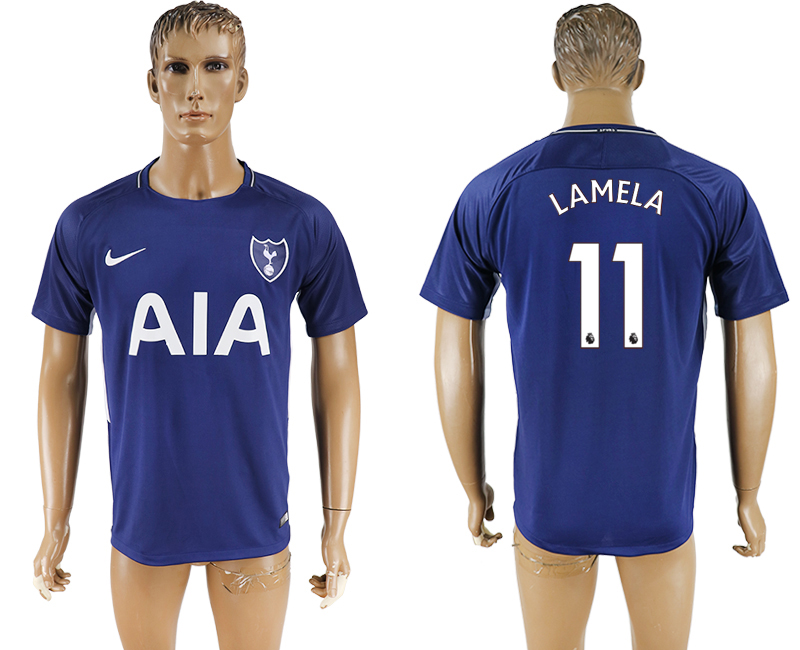 2017-2018 Tottenham Hotspur Football Club LAMELA #11 jeu de football