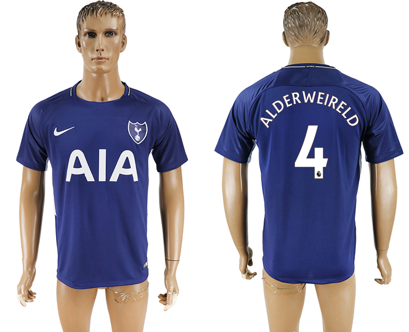 2017-2018 Tottenham Hotspur Football Club ALDERWEIRELD #4 footba