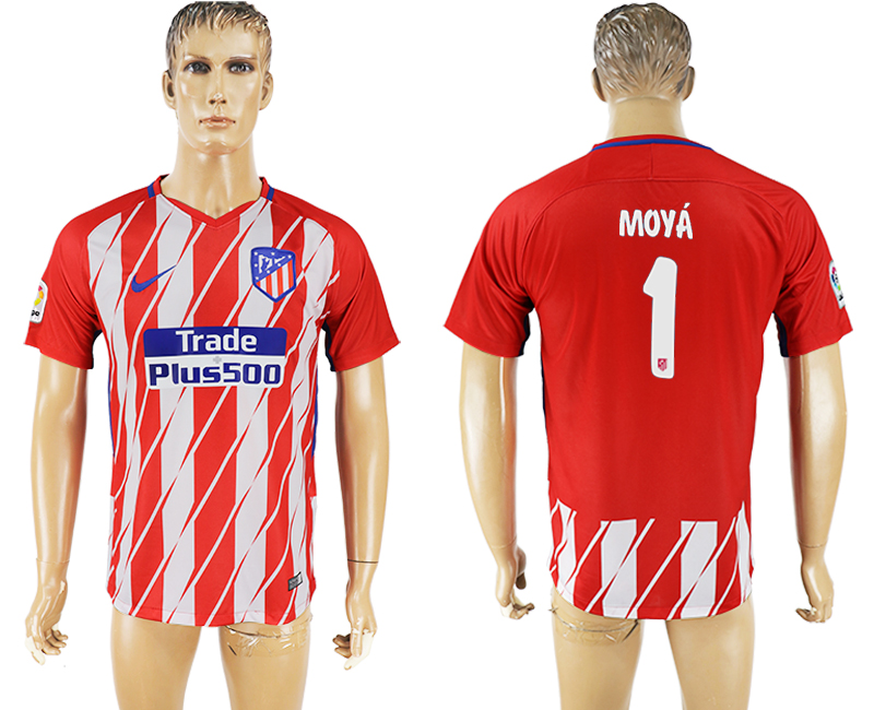 Maillot de football Madrid SAD 2018 MOYA #1 ROUGE