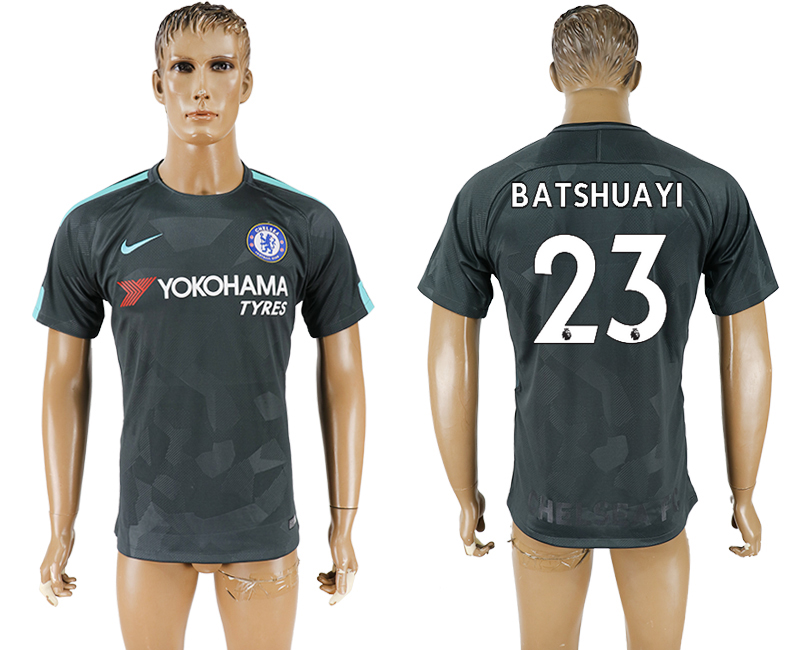 Maillot de football Chelsea Football Club BATSHUAYI #23 2017-2018 noir
