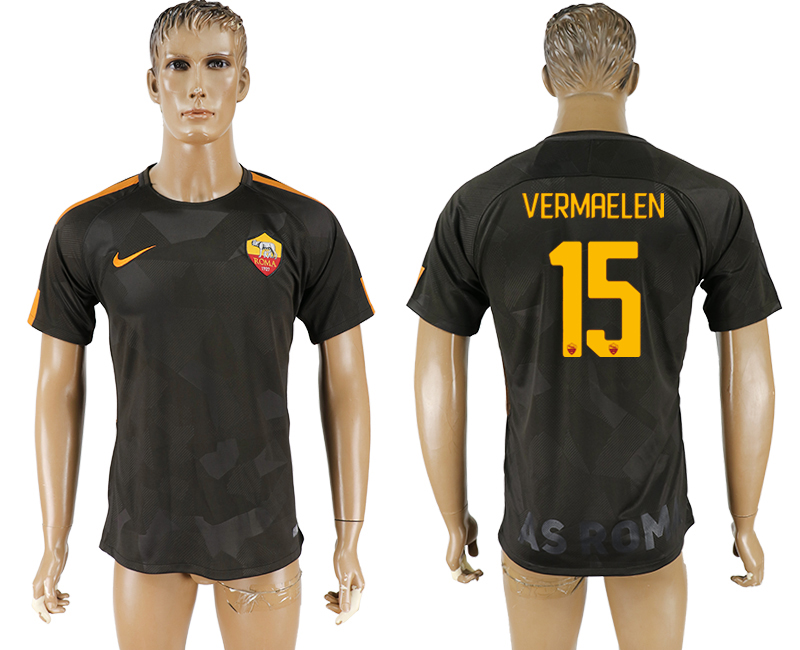 2017-2018 Roma Sports Association FOOTBALL JERSEY VERMAELEN