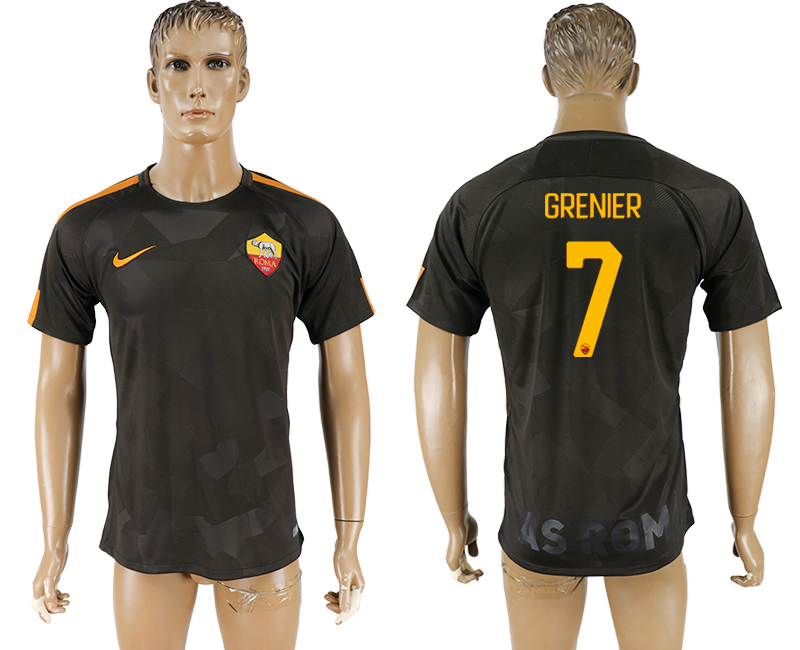 2017-2018 Associazione Sportiva Roma FOOTBALL JERSEY GRENIER #7