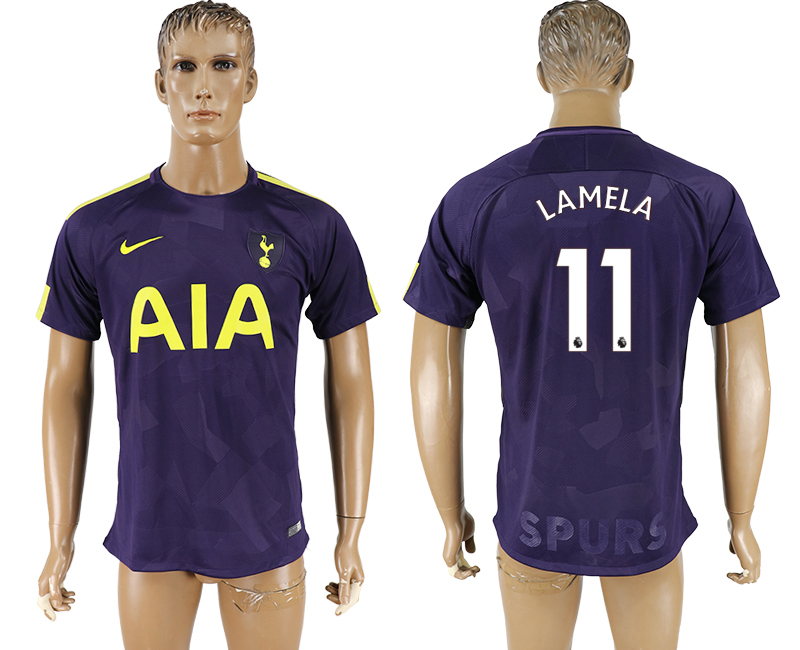 2017-2018 Tottenham Hotspur Football Club LAMELA #11 jeu de football