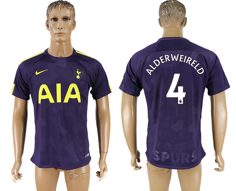 2017-2018 Tottenham Hotspur Football Club ALDERWEIRELD #4 footba