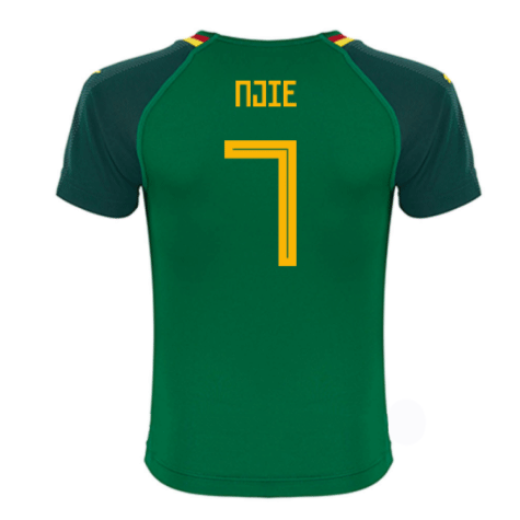 2018-19 Maillot Cameroun domicile (njie 7)