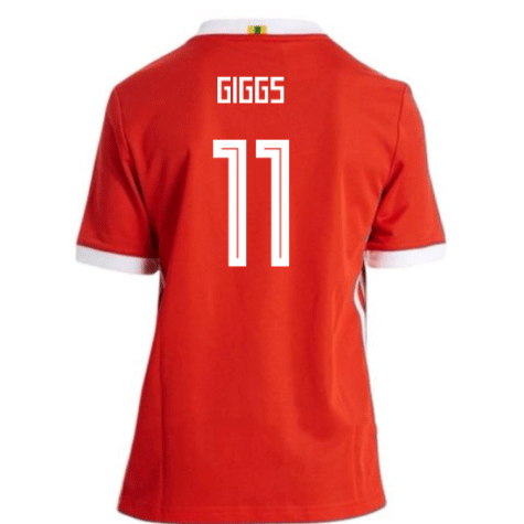 2018-19 Maillot Gales domicile (giggs 11) Rouge