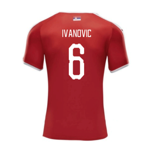 Serbie Domicile Coupe Du Monde 2018 (ivanovic 6)