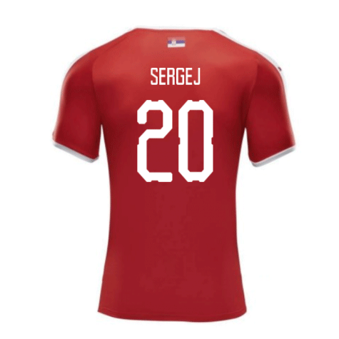 Serbie Domicile Coupe Du Monde 2018 (sergej 20)