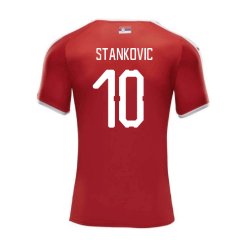 Serbie Domicile Coupe Du Monde 2018 (stankovic 10)