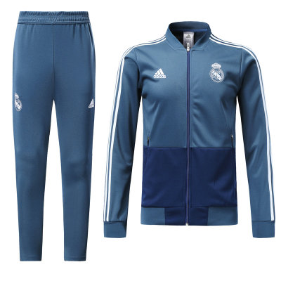 Veste Foot Real Madrid 2018-19 Bleu Kit