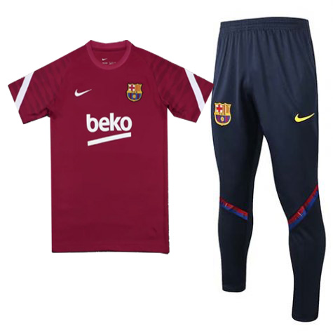 Maillot Polo Barcelone 2020-21 red
