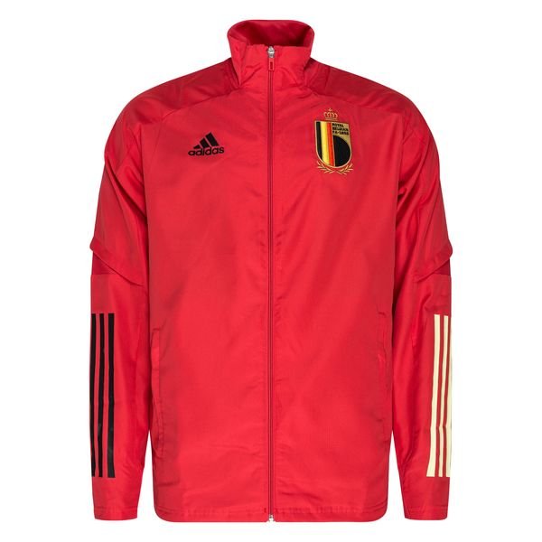 2020-21 Belgium Jacket Presentation EURO Set- Glory Red