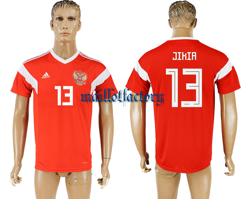 2018 Russia #13 JIKIA football jersey RED