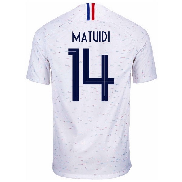 Maillot France Exterieur Matuidi 2018 Blanc