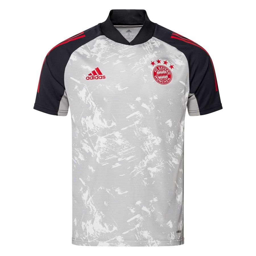 Bayern Munchen Training T-Shirt Tracksuit Ultimate EU - Light Onix/Night Grey
