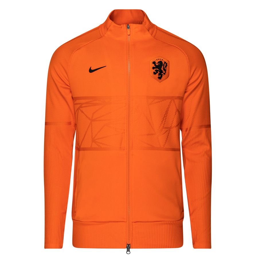 Holland Jacket Tracksuit Strike Anthem EURO 2020 - Safety Orange/Black