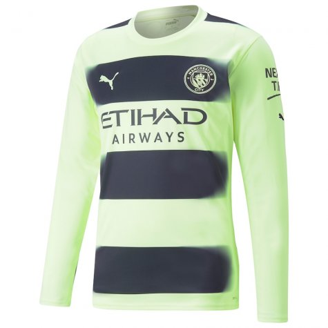 Maillot Manchester City Manches Longues Third 2022-2023
