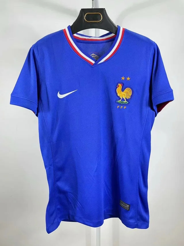 France Domicile Femme Soccer Maillot 2024-2025