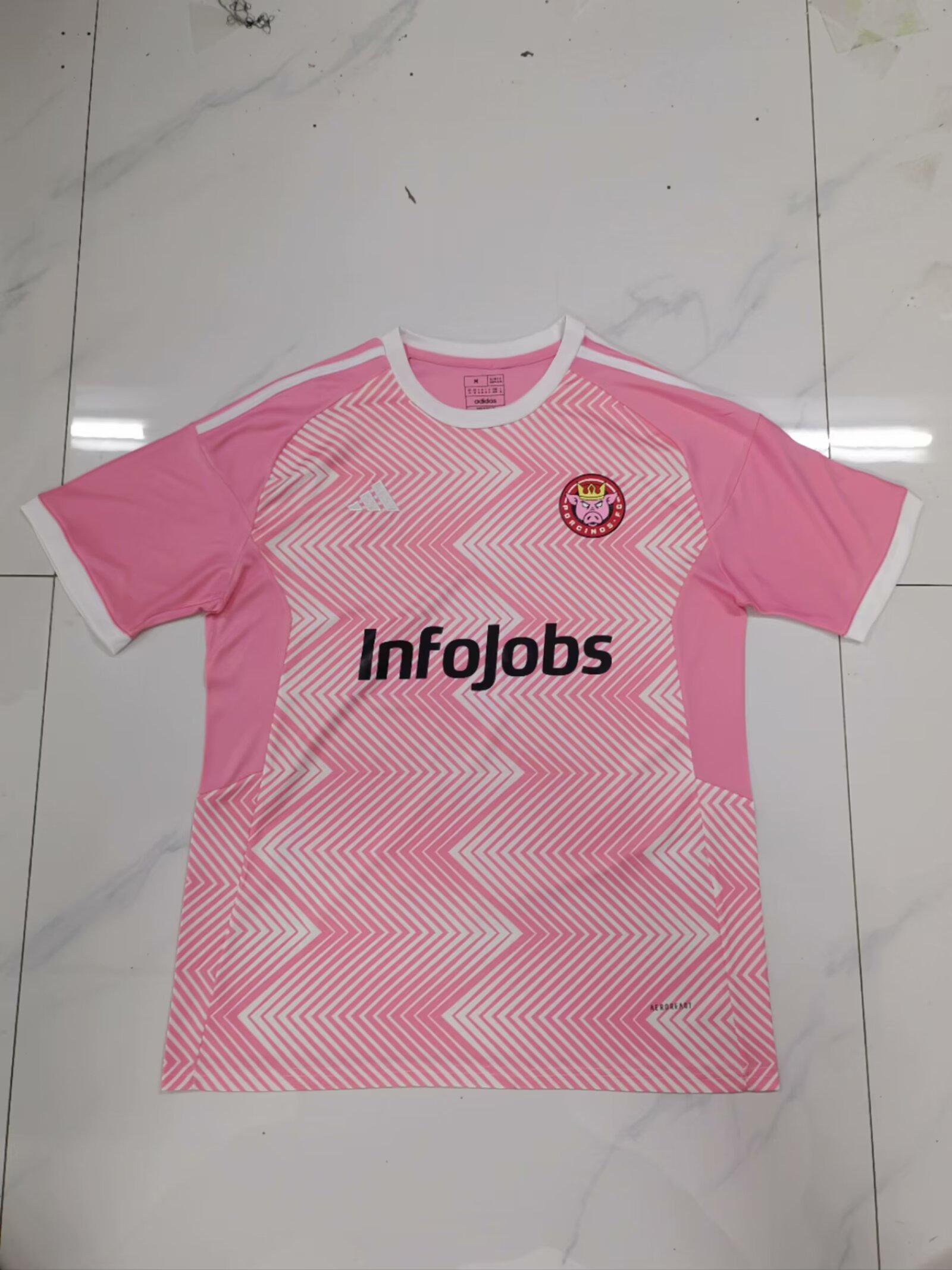 Porcinos Fc Home Pink Jersey 2024-2025