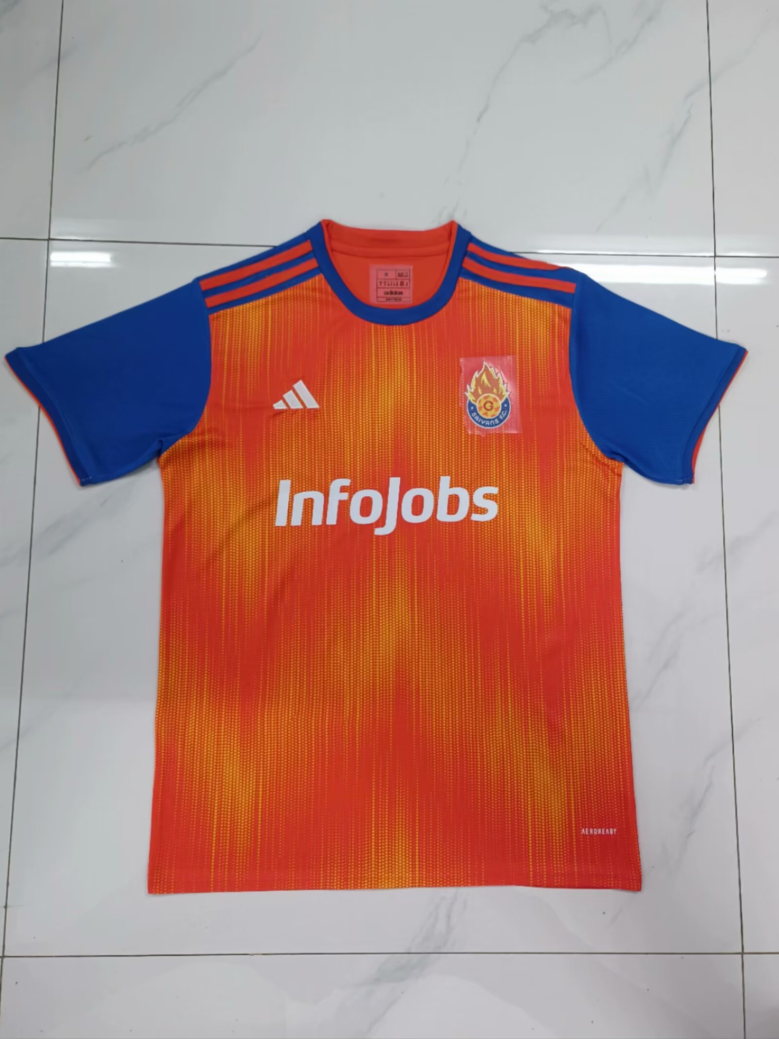 Saiyans Fc Orange Maillot 2024-2025