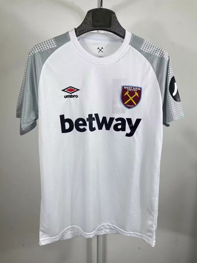 West Ham Blanc Soccer Maillot 2024-2025