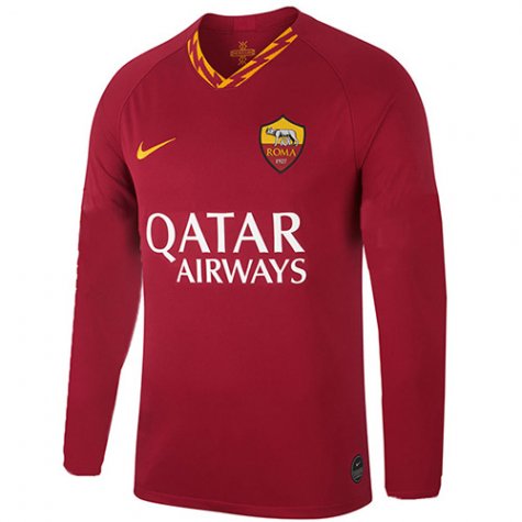 Maillot As Roma Manche Longue Domicile 2019-20