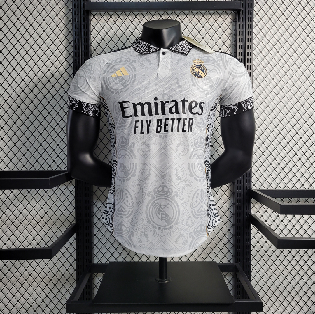 Real Madrid Classique Version Version du Joueur Speciale Blanc 2023-2024