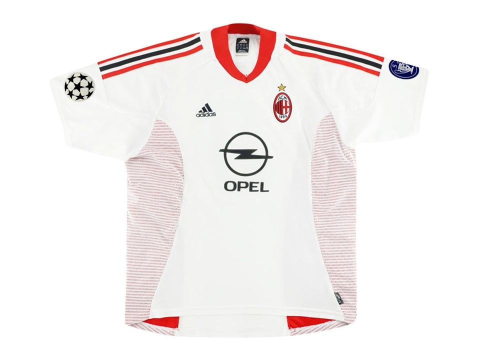 Ac Milan 2002 2003 Away Football Shirt Soccer Jersey