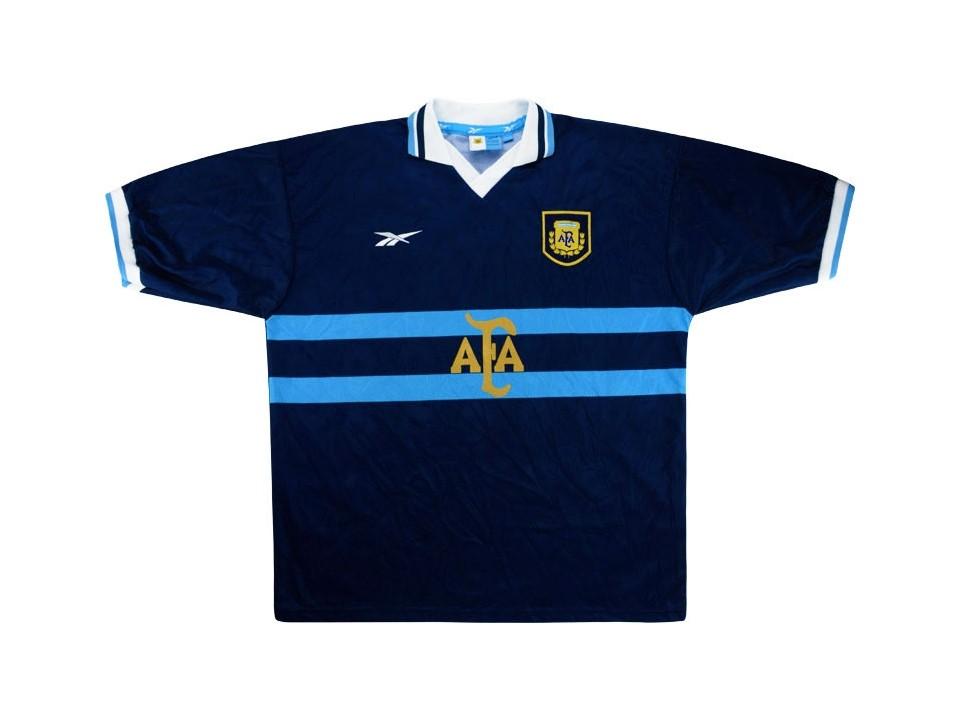 Argentina 1999 World Cup Away Football Shirt Soccer Jersey