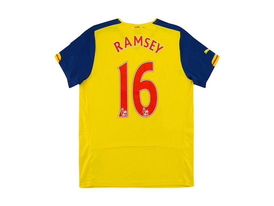 Arsenal 2014 2015 Ramsey 16 Away Jersey