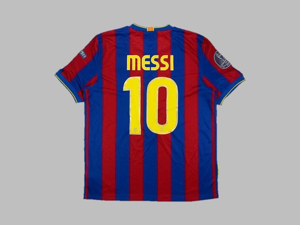 Barcelona 2009 2010 Messi 10 Home Shirt
