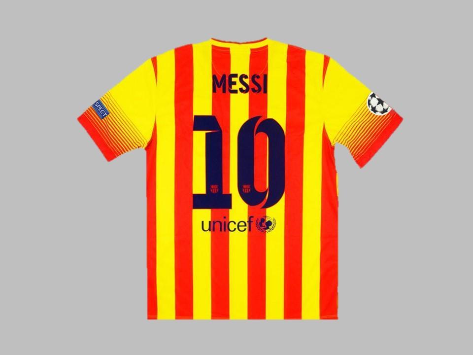 Barcelona 2013 2014 Messi 10 Away Shirt