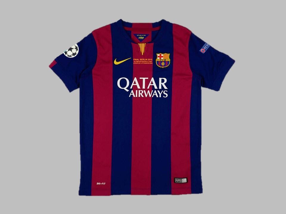 Barcelona 2014 2015 Home Shirt